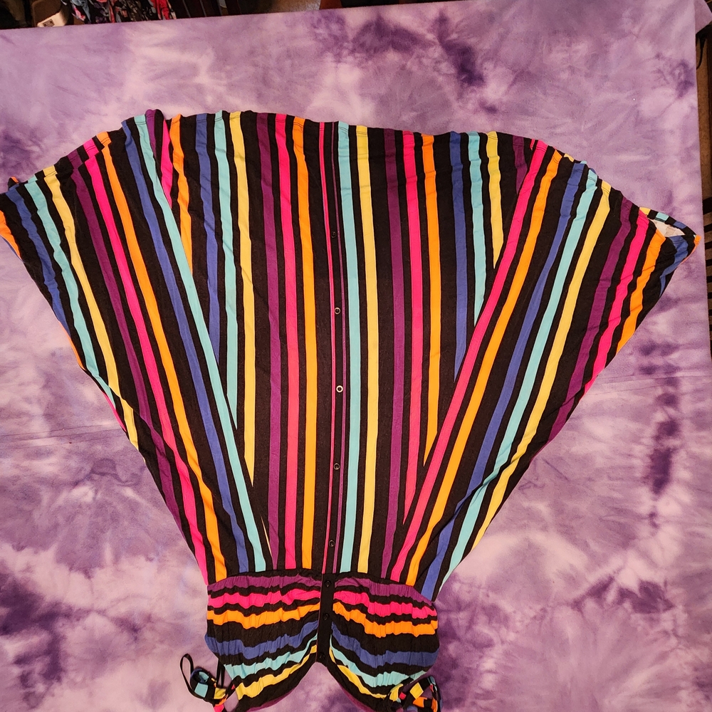 Torrid Multicolor Striped Knit Dress - Picture 5 of 9